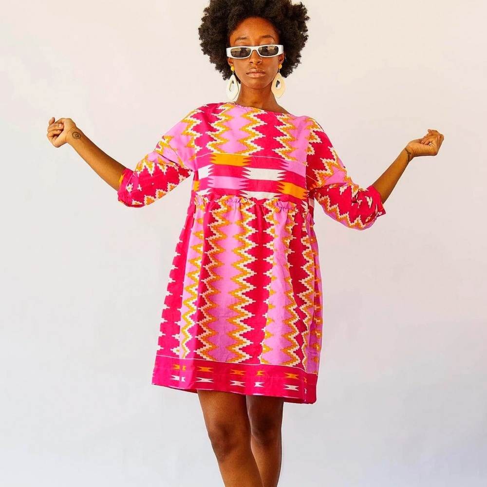 NWT Yevu Smock Dress XL